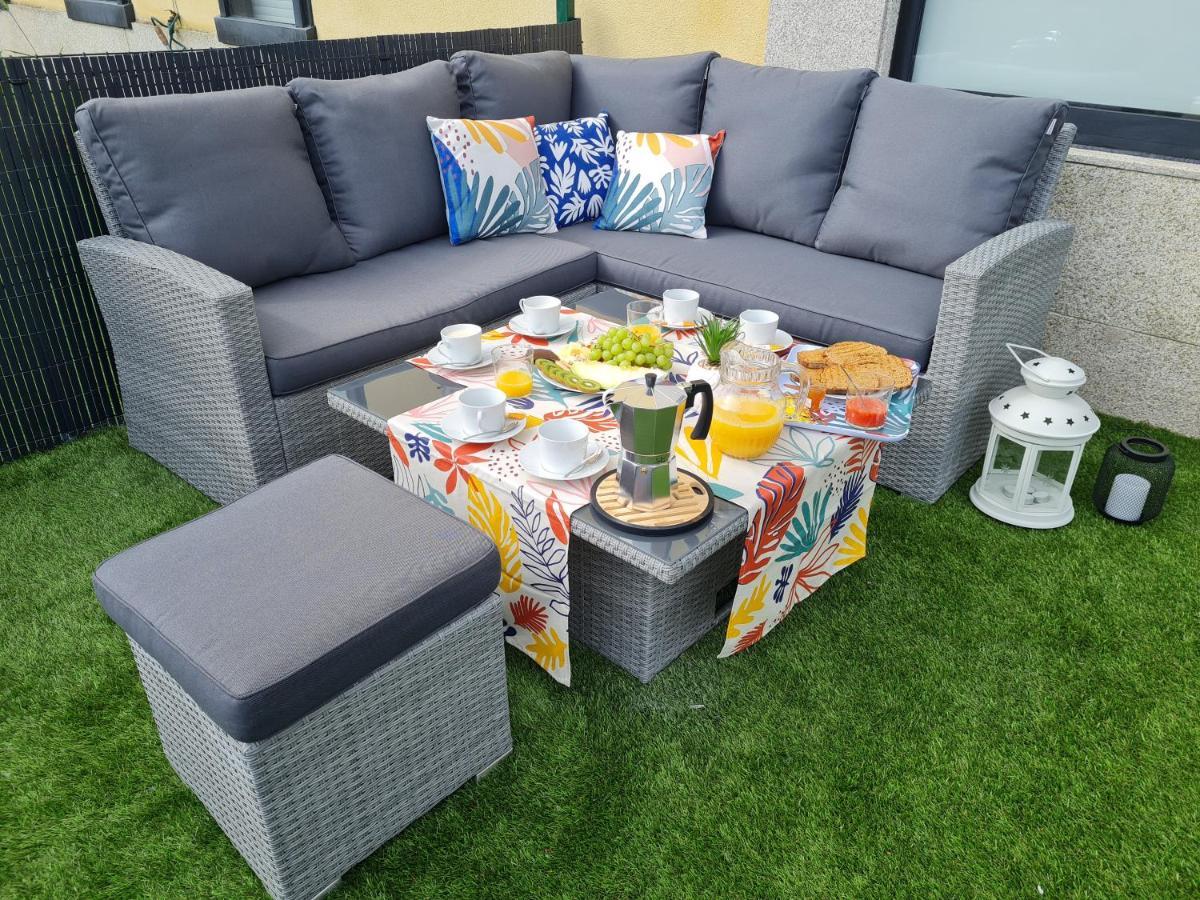 Garden Fisterra - Jacuzzi, Jardin Privado Y Vista Mar Apartment Екстериор снимка